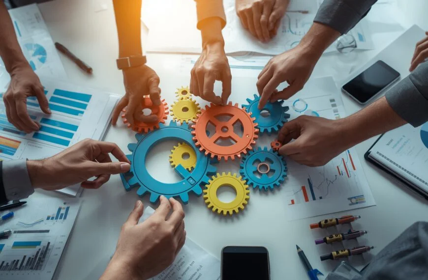 Business lucid origin realistic photo of multiple people working togeth 2 1 870x570